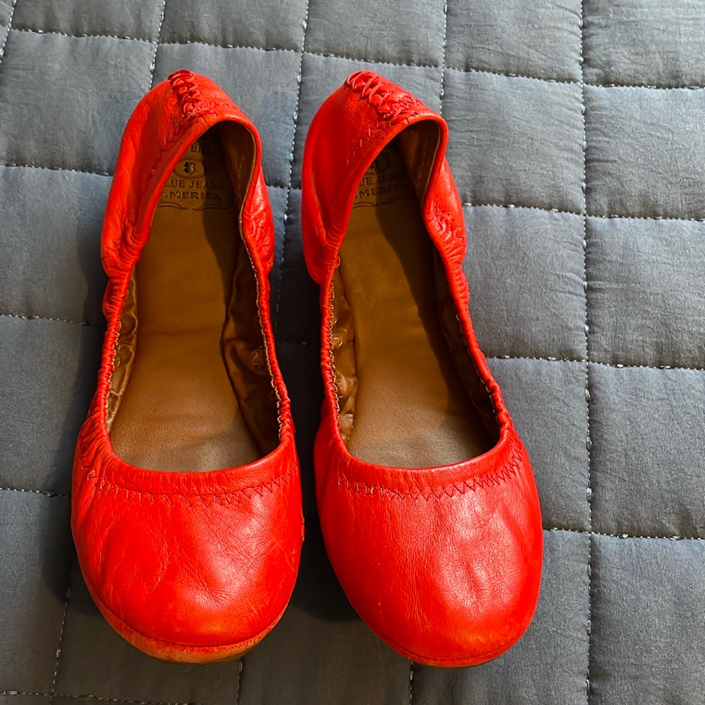Lucky Brand Red Flats